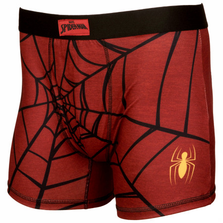 Spider-Man Web and Small Symbol Boxer Briefs - SuperHeroStuff
